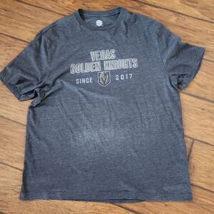 Vegas Golden Knights NHL Hockey Men's XL gray short sleeve t-shirt